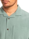 Quiksilver + Heartbeat SS Shirt Chinois Green - 5