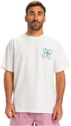 Quiksilver + HW Outside Inside SS Tee Snow White - 4