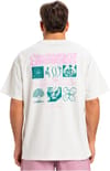Quiksilver + HW Outside Inside SS Tee Snow White - 5