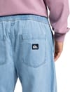 Quiksilver + Taxer Regular Denim Pant 2001 Stone Wash - 8