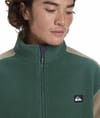 Quiksilver + Clean Coast Block Full Zip Fleece Trekking Green - 8