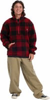 Quiksilver + Mercury Woodlands Sherpa Woodlands Biking Red - 5