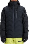 The Edge Jacket True Black + Quiksilver