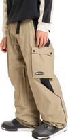 Quiksilver + Snow Down Cargo Pant Fallen Rock Motherfly Check - 3