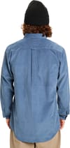 Quiksilver + Smoke Trail Cord Shirt China Blue - 4