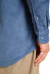 Quiksilver + Smoke Trail Cord Shirt China Blue - 8