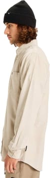 Quiksilver + Smoke Trail Cord Shirt Moonstruck - 5