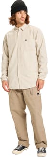 Quiksilver + Smoke Trail Cord Shirt Moonstruck - 6