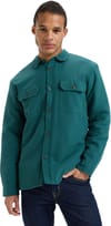 Quiksilver + Husson Sherpa Shirt Trekking Green - 3