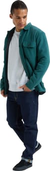 Quiksilver + Husson Sherpa Shirt Trekking Green - 5