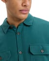 Quiksilver + Husson Sherpa Shirt Trekking Green - 7