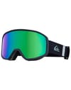 Harper Goggles Black / Clux ML Green S3 + Quiksilver