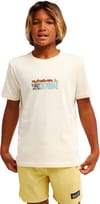 Quiksilver + One Piece Quiksilver Pirates Island SS Youth Bone White