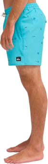 Quiksilver + Stretch Printed Volley 16 Aqua Spaced Out - 4