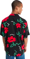 Quiksilver + Safe Paradise SS Shirt Black Street Floral 64 - 4