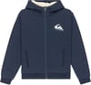 Fleece Sherpa Youth Dark Navy + Quiksilver