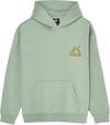 Quiksilver + Graphic Youth Hoodie Oversized Iceberg Green