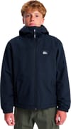 Quiksilver + Overcast 3K Warm Youth Jacket Black - 3