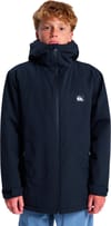 Quiksilver + Overcast 3K Youth Parka Black - 3
