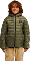 Quiksilver + Scaly Reversible Youth Insulator Jacket Grape Leaf - 5