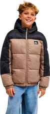 Quiksilver + Cold Days Youth Puffer Jacket Pine Bark - 3