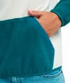Quiksilver + Ocean View Mix Sherpa Youth Fleece Blue Coral - 6