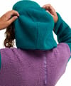 Quiksilver + Ocean View Mix Sherpa Youth Fleece Blue Coral - 7