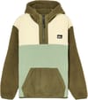 Ocean View Mix Sherpa Youth Fleece Grape Leaf + Quiksilver