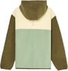 Quiksilver + Ocean View Mix Sherpa Youth Fleece Grape Leaf