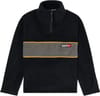 YG Cruz Polar Youth Fleece Black + Quiksilver
