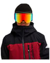 Quiksilver + Rusher Youth Check/Clux ML Red S3 - 4
