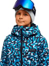 Quiksilver + Mission Printed Youth Jacket Bubble Form Kids Seaport - 3