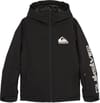 Mission Solid Youth Jacket Black + Quiksilver