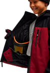 Quiksilver + Sycamore Youth Jacket Oxblood Red - 6