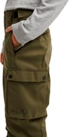 Quiksilver + Snow Down Cargo Youth Pant Grape Leaf - 3