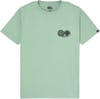 Quiksilver + Balance SS Youth Tee Iceberg Green