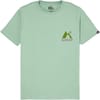 Quiksilver + Peak SS Youth Tee Iceberg Green