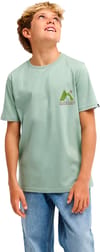 Quiksilver + Peak SS Youth Tee Iceberg Green - 4