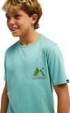 Quiksilver + Peak SS Youth Tee Iceberg Green - 6