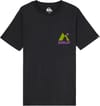 Quiksilver + Peak SS Youth Tee Black