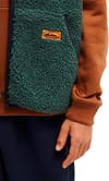 Quiksilver + Kickflip Sleeveless Sherpa Boy Gilet Forest - 5