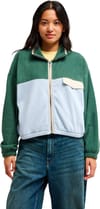 Quiksilver + Kedai Full Zip Polar Fleece W Forest - 3