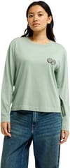Quiksilver + Standard LS Tee W Iceberg Green - 4