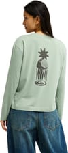 Quiksilver + Standard LS Tee W Iceberg Green - 5