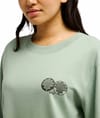Quiksilver + Standard LS Tee W Iceberg Green - 6
