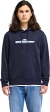 Quiksilver + Salt Water Slacker Hoodie Dark Navy - 3
