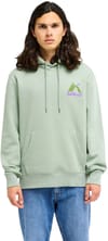 Quiksilver + Salt Water Peak Hoodie Iceberg Green - 4