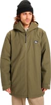 Quiksilver + Overcast 3K Parka Grape Leaf - 3