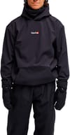 YG Hoodie Softshell Snow Jacket Black + Quiksilver
