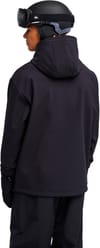 Quiksilver + YG Hoodie Softshell Snow Jacket Black